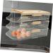 PRETYZOOM Egg Holder Fridge Egg Storage Box Eggs Refrigerator Fridge Kitchen Egg Holder Egg Holes Trays Portable Egg Carton - Buy Online on GoSupps.com