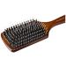 Hercules S mann 9047 Paddle Brush - Natural Hair Care with Wild Boar Bristles & Polyamide Pens - Dark Wood Nursing Brush for Long Hair - Buy Online on GoSupps.com