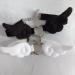 Southjieling Stylish Black and White Angel-Wing Necklace | Unique Choker Pendant for Women & Girls | Elegant Chain Accessory - Shop Internationally - Buy Online on GoSupps.com
