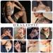 Temporary Tattoos Variety Pack - 77 Sheets for Men and Women - Half Arm, Chest, Shoulder Designs - Waterproof and Long-Lasting - 60 Tiny Black Sheets for Adults - Buy Online on GoSupps.com
