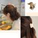 4 Pack Stylish Tortoise Celluloid Hair Claw Clips for Women Girls - Pink, Beige, Brown, Tan - Buy Online on GoSupps.com