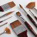 Creative Mark Mimik Kolinsky Synthetic Sable Short Handle Brushes - Sword Liner 1/4in - Elite Professional Brushes for Artists & Students - Buy Online on GoSupps.com