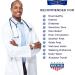 Physicians' Choice Diabetic Crew Socks 12-Pack - Unisex (Size 9-11) White Black Gray Navy - Buy Online on GoSupps.com