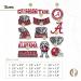 University of Alabama Crimson Tide Sticker | Bama Vinyl Decal for Laptop, Water Bottle, Car | UA Scrapbook Decor - Type 2 - Buy Online on GoSupps.com