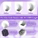 Self Adhesive Lashes Clusters - Fluffy Wispy Eyelash Extensions | Reusable Press On Lashes | No Glue Needed | 10-14mm C Curl | 126pcs by Yawamica - Buy Online on GoSupps.com