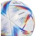 adidas FIFA World Cup Qatar 2022 Al Rihla Pro Soccer Ball 5 - White/Pantone - Buy Online on GoSupps.com