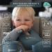 Kiddaroo Baby Weaning Set - Feeding Bib, Sippy Cup, Cutlery, Plate, Bowl - Blue | Baby Led Weaning Essentials with eBook - Buy Online on GoSupps.com
