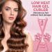 Jelly Curls Blue Gel Curler for Damage-Free Long Hair - Heatless Alternative to Curling Rods (Pink) - Buy Online on GoSupps.com