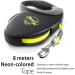 Flexi Giant Neon Tape Black Large 8m Retractable Dog Leash for Dogs up to 50kg/110lbs - Buy Online on GoSupps.com
