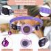 Buy Croc-Cat Airtag Cat Neck Band - Purple | Safety Buckle Collar for Kittens & Small Dogs | Compatible with Apple Airtag - Buy Online on GoSupps.com