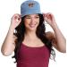 Virginia Tech Hokies NCAA Outdoor Sun Bucket Hat - Women's College Team Logo Fashion, Denim - One Size - Buy Online on GoSupps.com