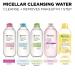 Garnier SkinActive Micellar Cleansing Water 3.4 fl oz 3 Pack - Waterproof Makeup Remover and Facial Cleanser - 3 Count - Buy Online on GoSupps.com