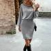 Hanxiulin Women s Sequin Party Dress - V Neck Casual Cocktail & Evening Dress in Silver - Perfect for Clubs & Special Occasions - Buy Online on GoSupps.com