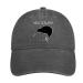 New Zealand Kiwi Bird Design Denim Cap Cotton Baseball Hat Adjustable Vintage for Men Women Charcoal-style