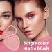 Matte Face Blush | Highly Pigmented Blush Powder for Cheeks and Face | Casual Cosmetics for Women for Dating Shopping Home Work Travel Aallyn - Buy Online on GoSupps.com