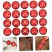 NUOBESTY 100 pcs 12 women's DIY glass charms round patch necklace Ring face Gift bra replace wrapped thank you gifts epaulets lucky beads earrings football ceramic tile shoulder epaulets - Buy Online on GoSupps.com