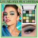 Green Eyeshadow Palette 16 Colors Blendable Highly Pigmented Matte Eye Shadow Palette Waterproof Long Lasting Green Forest Yellow Colorful Makeup Palette Matte Glitter Eyeshadow Makeup Pallet - Buy Online on GoSupps.com