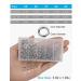 Facikono 250pcs Stainless Steel Fishing Split Rings Assortment Kit - Double Flat Wire Snap Ring for Lure Tackle Connector - Buy Online on GoSupps.com