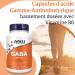 Now Foods GABA 500 mg 100 Vegetable Capsules Laboratory Tested Vitamin B6 Gluten Free Soy Free Vegetarian - Buy Online on GoSupps.com