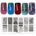 Jeewheet Nail Art Starter Kit - 6PC Nail Stamps & 4 Replacement Heads | Flame Patterns for Perfect Nails - Buy Online on GoSupps.com