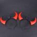 5-St Devil's Halloween Headband with LED Horns | Red Teufel Headgear for Spooky Costumes - Buy Online on GoSupps.com