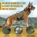 Oneigris No-Pull Dog Harness | Aire Mesh Adjustable Safety Harness for Large/Medium Dogs - Ultra Breathable Chest Vest with 2 Handles - Green (L: Neck 45-63cm Chest 68-91cm) - Buy Online on GoSupps.com