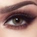 Bella elite Colored contact lens elite silky gold gray/brown (diopttria -0.00) -strongly covering monthly lenses for 3 months gray -blue color lenses perfect for dark eyes elite silky gold "gray/brown