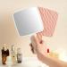 Jasefa Hand Mirror - Portable Handheld Mirror for Makeup and Shaving, Travel-friendly for Men & Women (Milk White) - Buy Online on GoSupps.com