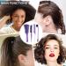 Lorsex Hairbrush Set for Afro Hair (3A-4C) | Curly Wavy Hair Detangler with Double Edged Brushes & Comb | International Shipping Available - Buy Online on GoSupps.com