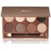 Sorme Cosmetics Accented Hues Eyeshadow Palette in Warm (0.64oz) | 8 Pans of Metallic  Shimmer  and Matte Eyeshadows | With Dual-Ended Makeup Brush Applicator | Blendable and Crease-proof Eye Makeup