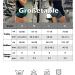 Yiifit Women's High Waist Scrunch Butt Workout Shorts - 3.5 Biker Gym Shorts - Dark Gray - Buy Online on GoSupps.com