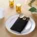 50-Pack Black Disposable Linen-Feel Dinner Napkins with Flatware Pocket - Prefolded Cloth-Like Paper Napkins for Wedding or Party - Buy Online on GoSupps.com