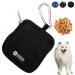 Merlin Pet Products Small Dog Treat Bag Training Pouch Pocket Size Travel Walking Walk Treats Pouch Bag For Lead Treats (Black)