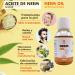 100 ml Organic Neem Oil - Pure Virgin Cold Pressed | Ecological Certified Anti-Aging Moisturizing Body & Hair Oil - Buy Online on GoSupps.com