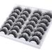 8D Fluffy False Eyelashes | Wispy Faux Mink Cat Eye Lashes - 14 Pairs Pack for Lightweight Glam - Buy Online on GoSupps.com
