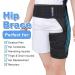 Shop Hip Brace for Sciatica Relief | Compression Wrap for Hip Flexor & Muscle Support - Unisex - Blue One Size - Buy Online on GoSupps.com