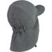 Sterntaler Unisex Peaked Cap with Neck Protection - UV 50+ Sun Cap for Babies in Matte Green | Cotton Musselin Design for Ultimate Sun Safety - Buy Online on GoSupps.com