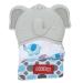 Nuby Happy Hands Silicone Teething Mitten 3M+ Elephant Gray (80729) - Best Teething Solution for Babies - Buy Online on GoSupps.com