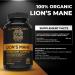 Organic Lion's Mane Mushroom Capsules - Nootropic Mushroom Supplements Formulated With 40% Polysaccharides & 20% Beta-Glucan! Immunomodulating Properties & A Potent Source Of Antioxidants. Supports Memory Cognition & Brain Health - 60 Capsules 60 count (P - Buy Online on GoSupps.com