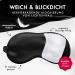 liebesfreunde 100% Real Silk Eye Mask - Comfortable Sleep Mask for Men & Women - Soft Blindfold in Black - Buy Online on GoSupps.com