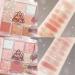 PICKX 9 Colors Glitter Eyeshadow Makeup Palette Matte High Pigmented Colorful Creamy Texture Eye Shadow Powder Natural Waterproof Long Lasting Eyeshadow Powder Cosmetics (pink+orange) - Buy Online on GoSupps.com