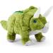 Zappi Co Triceratops Dinosaur Plush Toy - Safari Animals Collection - 30cm - Soft & Cuddly for Kids - Buy Online on GoSupps.com