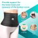 Vital Salveo Postpartum Belly Band | C-Section Recovery Wrap | Slim & Smooth Abdominal Support | S/M Black - Buy Online on GoSupps.com