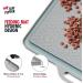 Shop Tuff Pupper 70x50 cm Waterproof Pet Feed Mat - Non-Slip Easy Clean Dishwasher-Safe Edge Design to Contain Messes - Buy Online on GoSupps.com