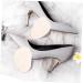 FRCOLOR Non-Slip Forefoot Pads - 3 Pairs Soft High Heel Support for Women - Comfortable Dressy Palm Pads - Buy Online on GoSupps.com