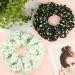 Xunyee 20 Pcs Tennis Hair Ties - Elastic Scrunchie Rounds in Chiffon White and Black | No Crease Hair Accessories for Girls, Women, Tennis Players - Buy Online on GoSupps.com