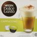 NESCAF Dolce Gusto NESCAF Dolce Gusto Coffee Capsules Cappuccino Pods 16 Single Serve Coffee and Milk Capsules 16x200 g (Pack of 3 Total 48 Capsules 24 Cups) 24 Count Cappuccino 48