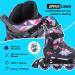 FIHUNY Adjustable Inline Skates for Kids and Adults with Light Up Wheels Roller Blades Skates for Girls and Boys Women C pink Large-Youth & Adult(4-7 US) - Buy Online on GoSupps.com