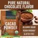 Organic Unsweetened Cacao Powder 907g - Rich Dark Chocolate Flavor for Baking & Smoothies | Non-GMO, Vegan & Gluten-Free - Buy Online on GoSupps.com