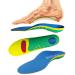 Plantar Fasciitis Insoles Arch Support Inserts for Plantar Fasciitis Relief Insoles for Flat feet Best Insoles for Walking All Day. Blue (L) Mens 8-12 Womens 9 1/2-13 1/2